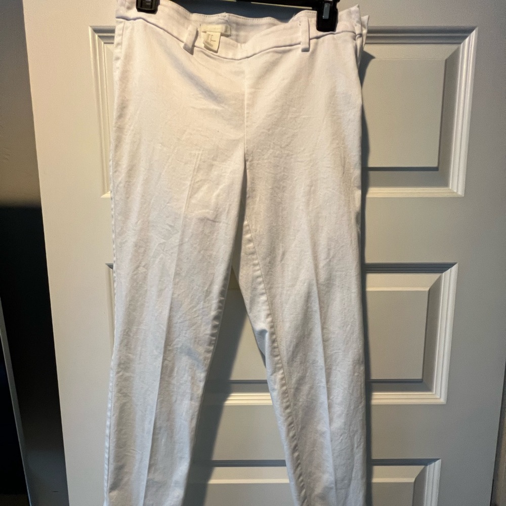 H&M straight leg ankle dress pants